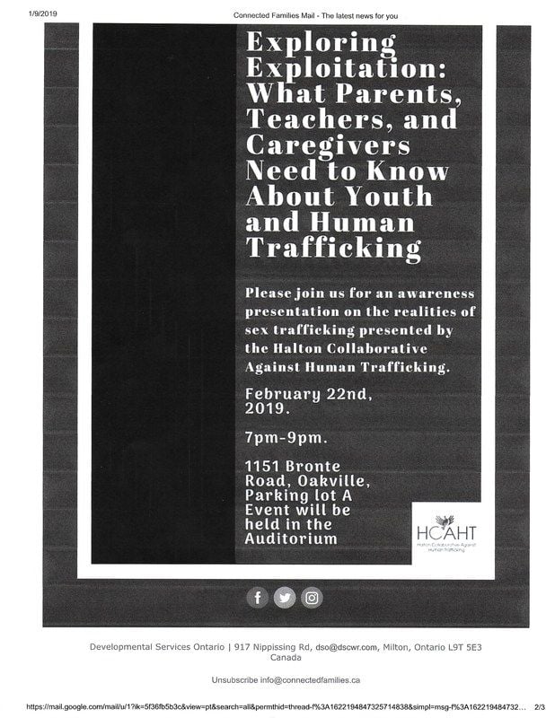 DSO...Human Trafficking.... DSO...Human Trafficking....